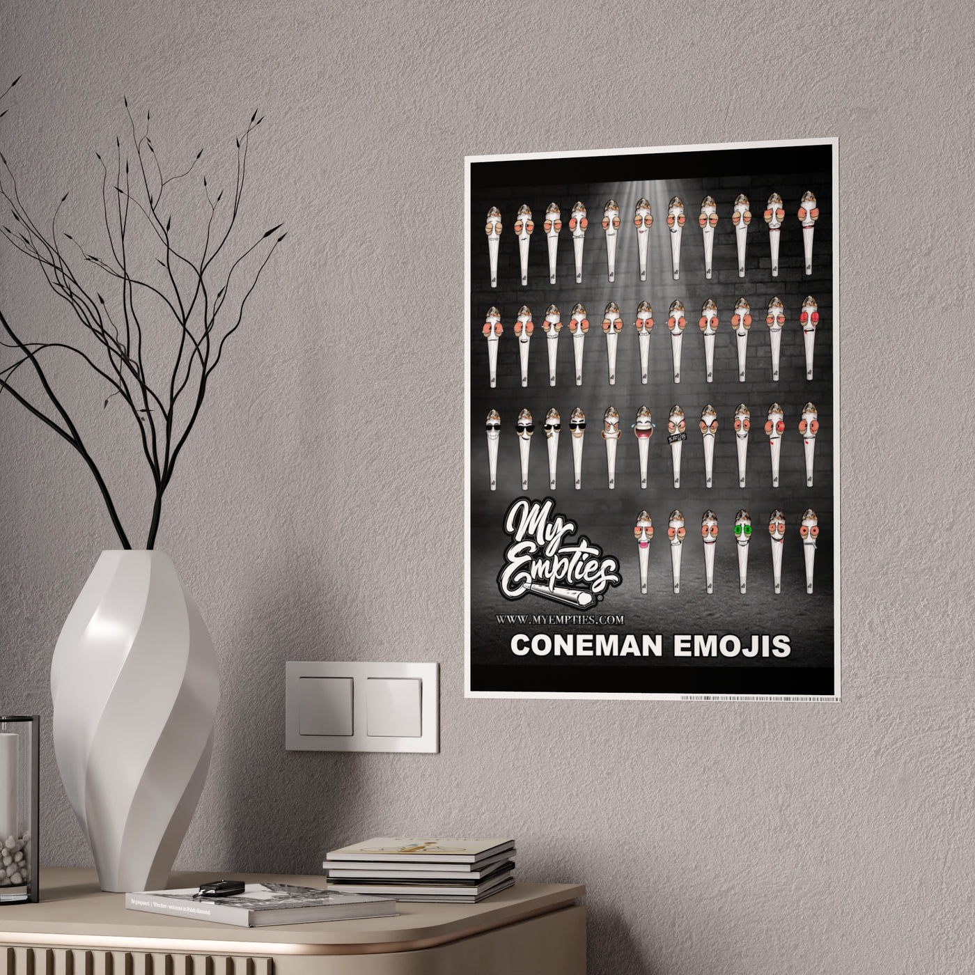 Coneman Emojis Poster