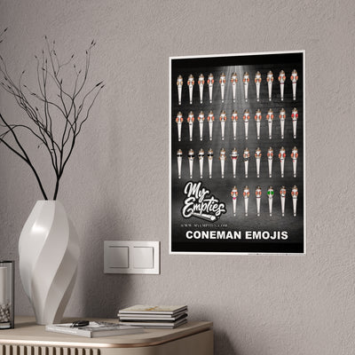 Coneman Emojis Poster