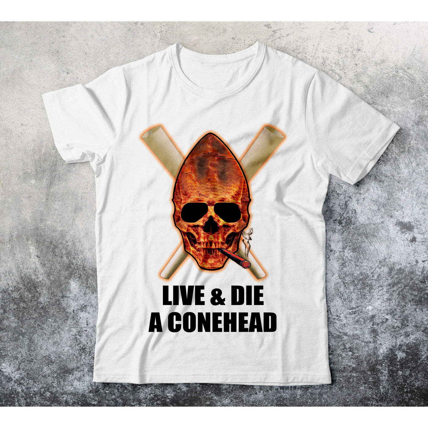 Live in Die a Cone Head T Shirt