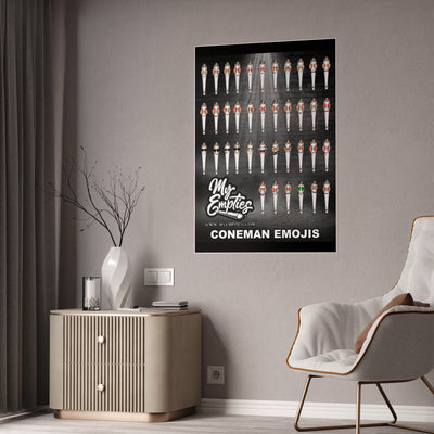 Coneman Emojis Poster