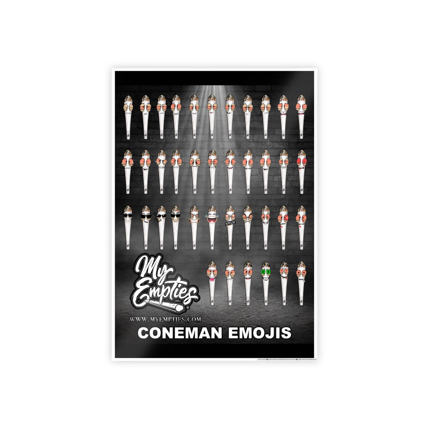 Coneman Emojis Poster