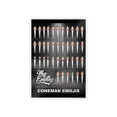 Coneman Emojis Poster