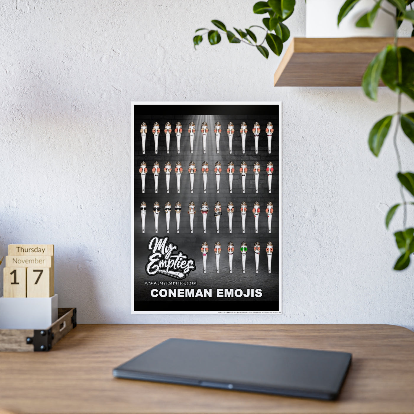 Coneman Emojis Poster