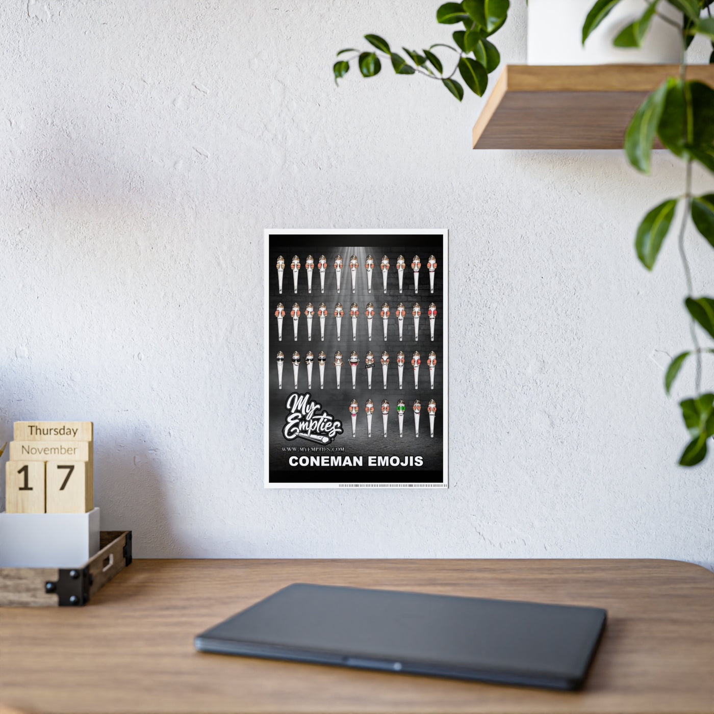 Coneman Emojis Poster