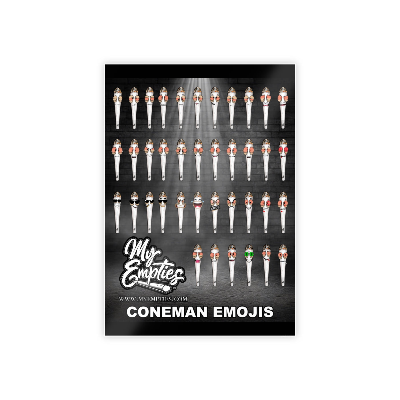 Coneman Emojis Poster