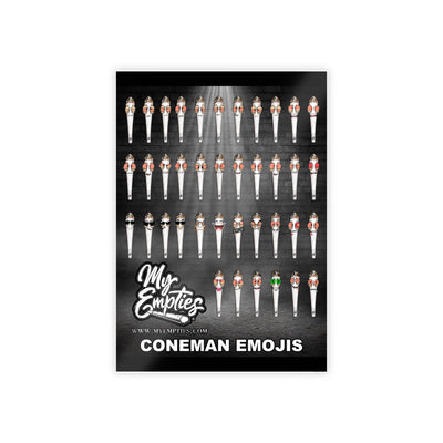 Coneman Emojis Poster