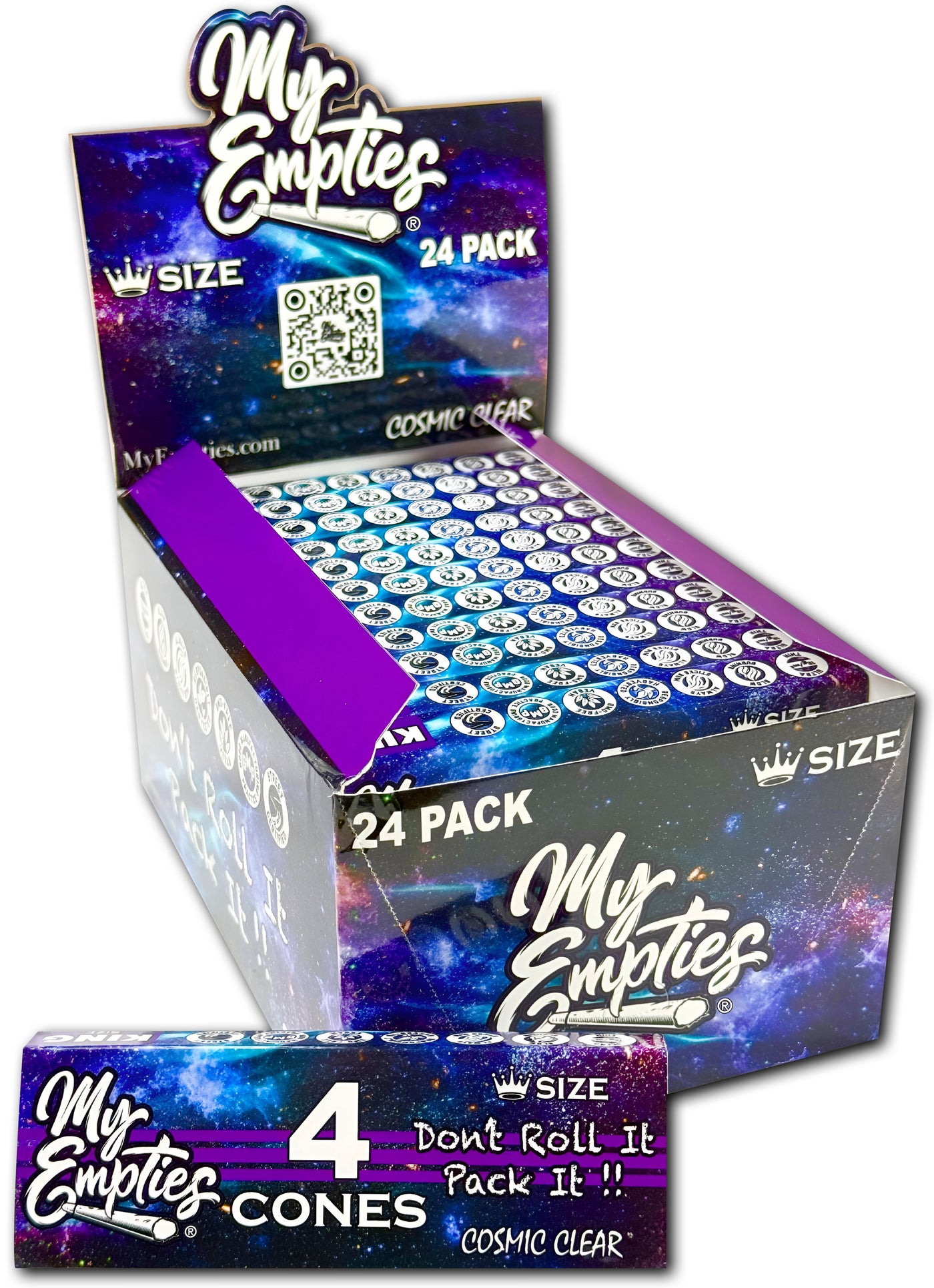 My Empties® Cosmic Clear 24 Pack