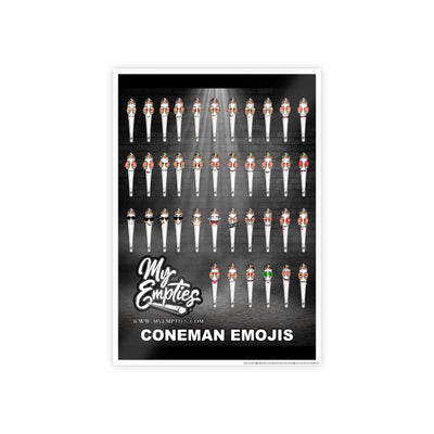 Coneman Emojis Poster