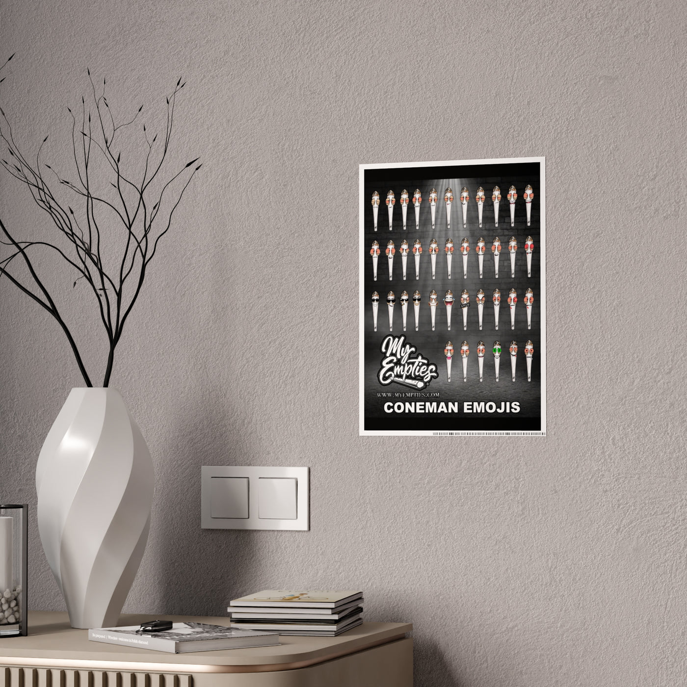 Coneman Emojis Poster