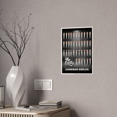 Coneman Emojis Poster