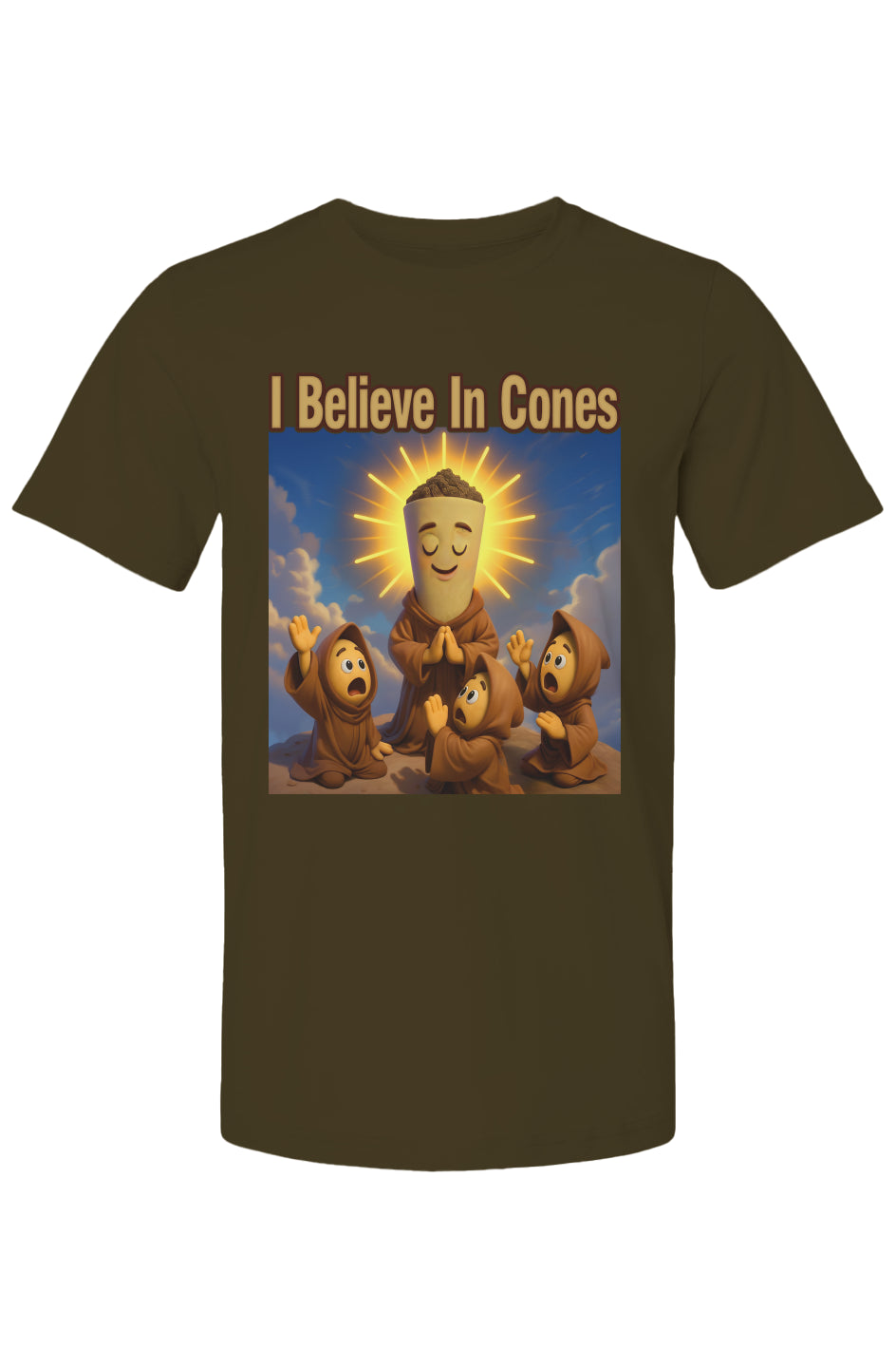 I Believe In Cones T Shirt