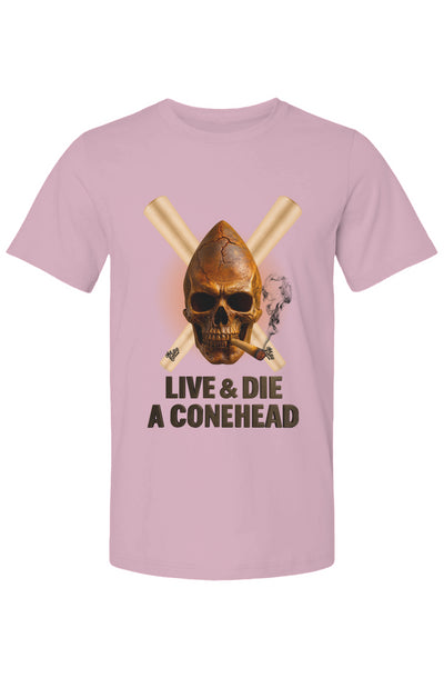 live & Die a conehead T shirt