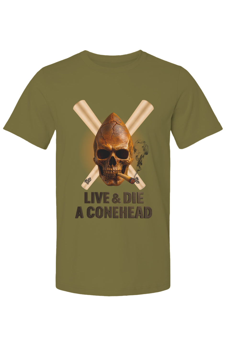 live & Die a conehead T shirt