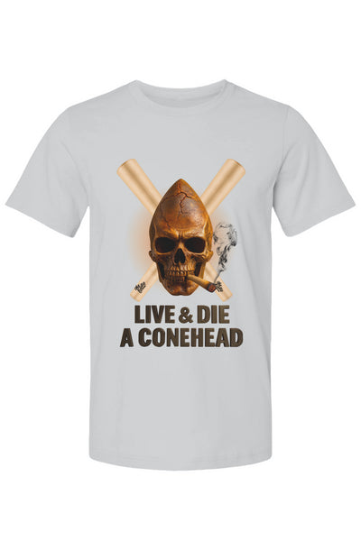 live & Die a conehead T shirt