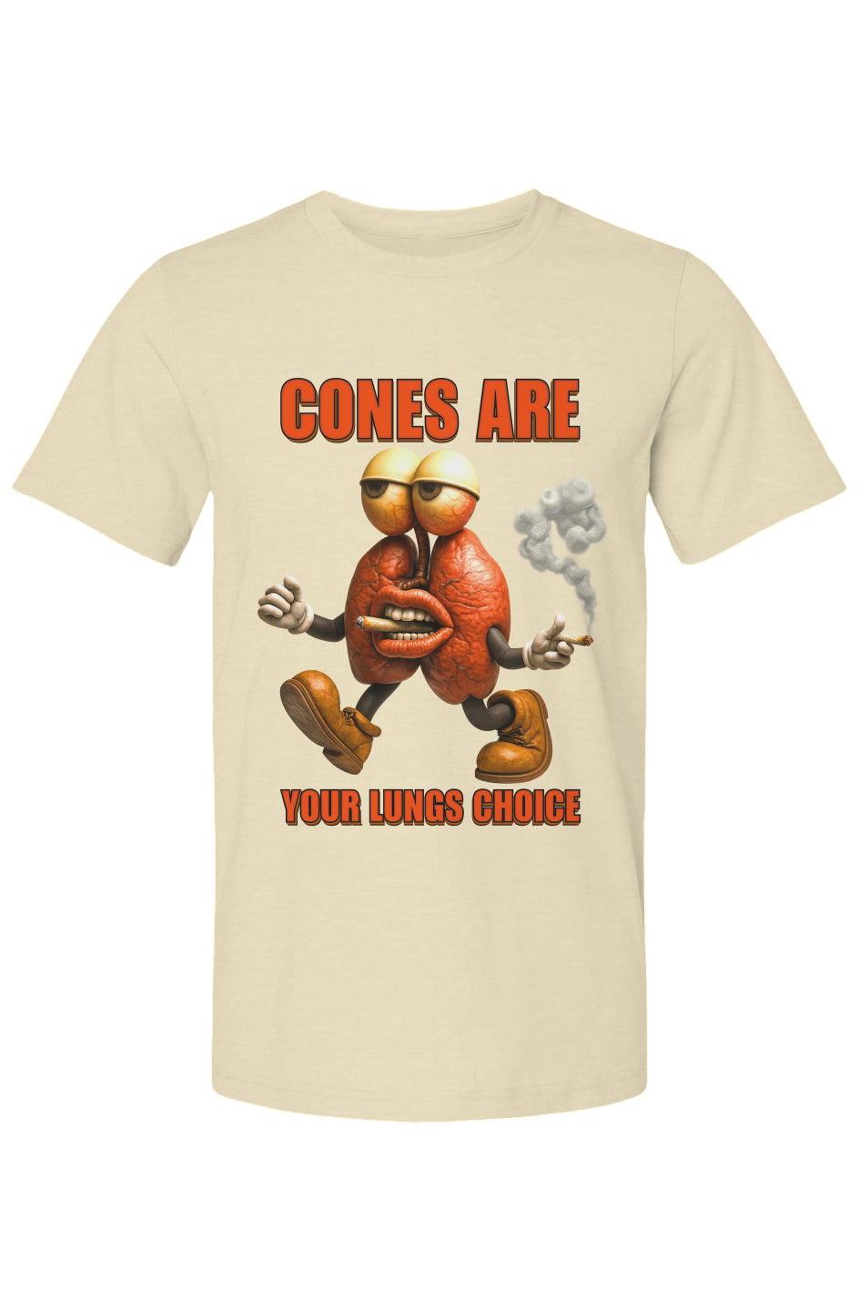 Cones Are Your Lungs Choice T Shirt