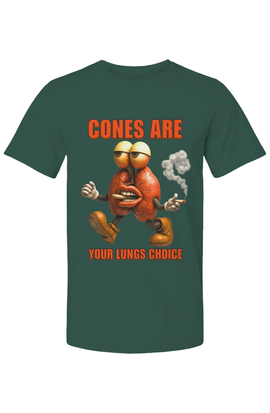 Cones Are Your Lungs Choice T Shirt