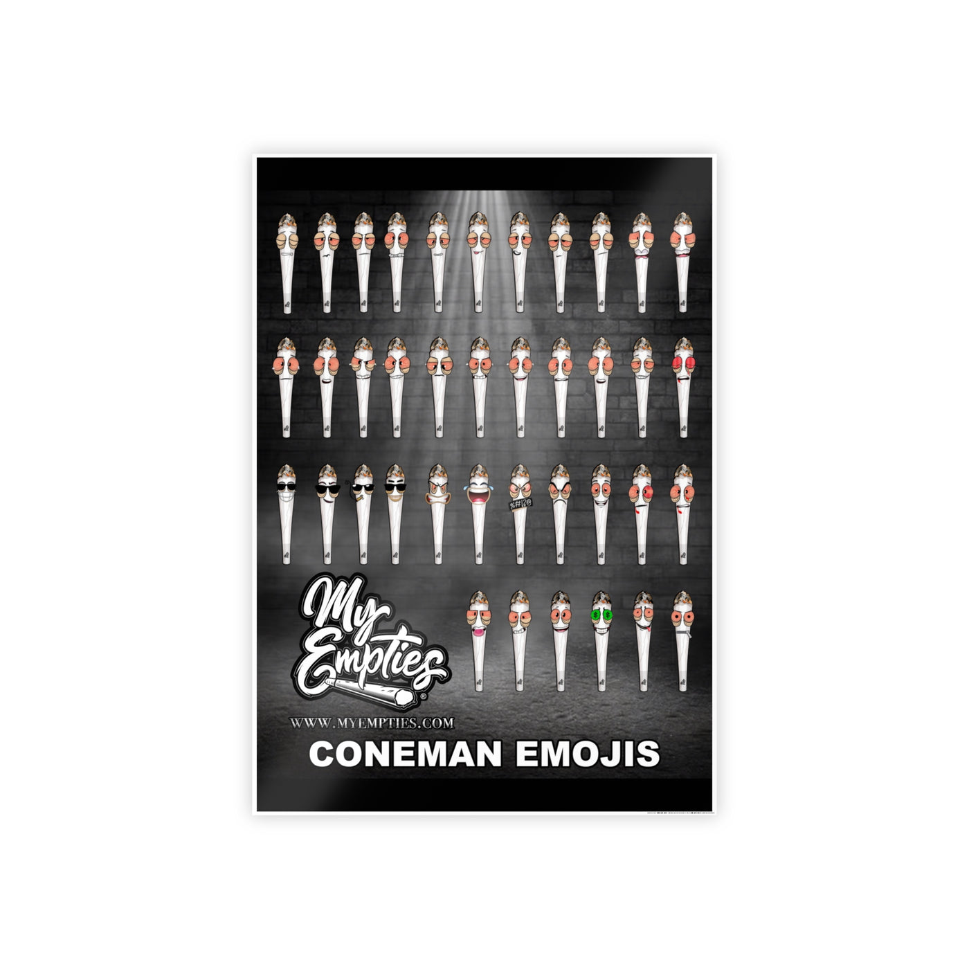 Coneman Emojis Poster