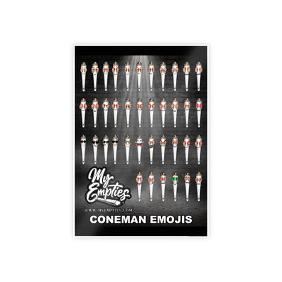 Coneman Emojis Poster