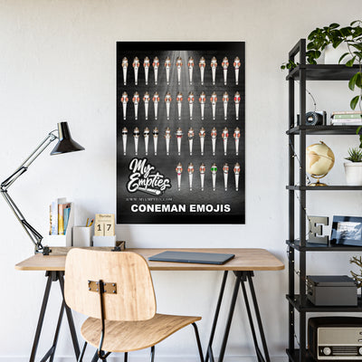 Coneman Emojis Poster