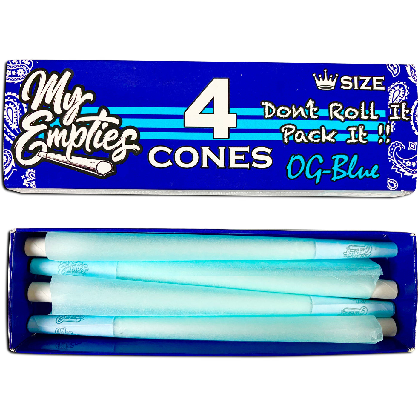 My Empties OG Blue Cones