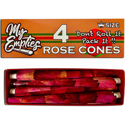 My Empties Rose Cones