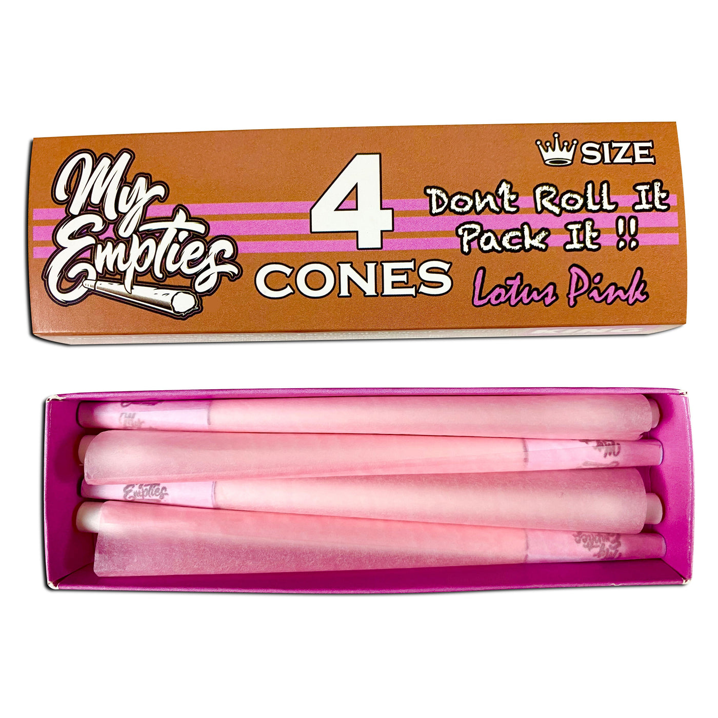 My Empties Lotus Pink Cones