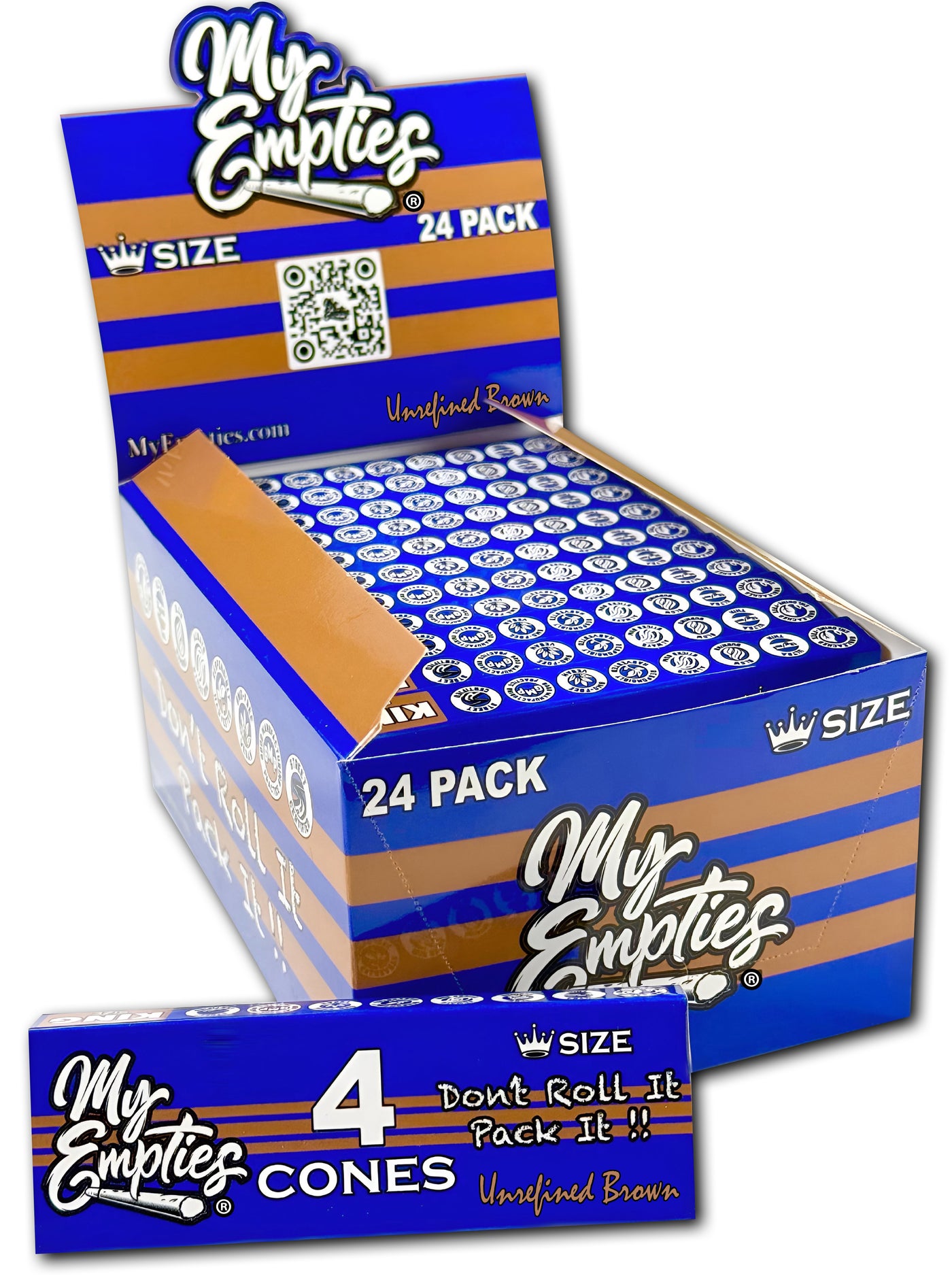 My Empties® Unrefined Brown 24 Pack