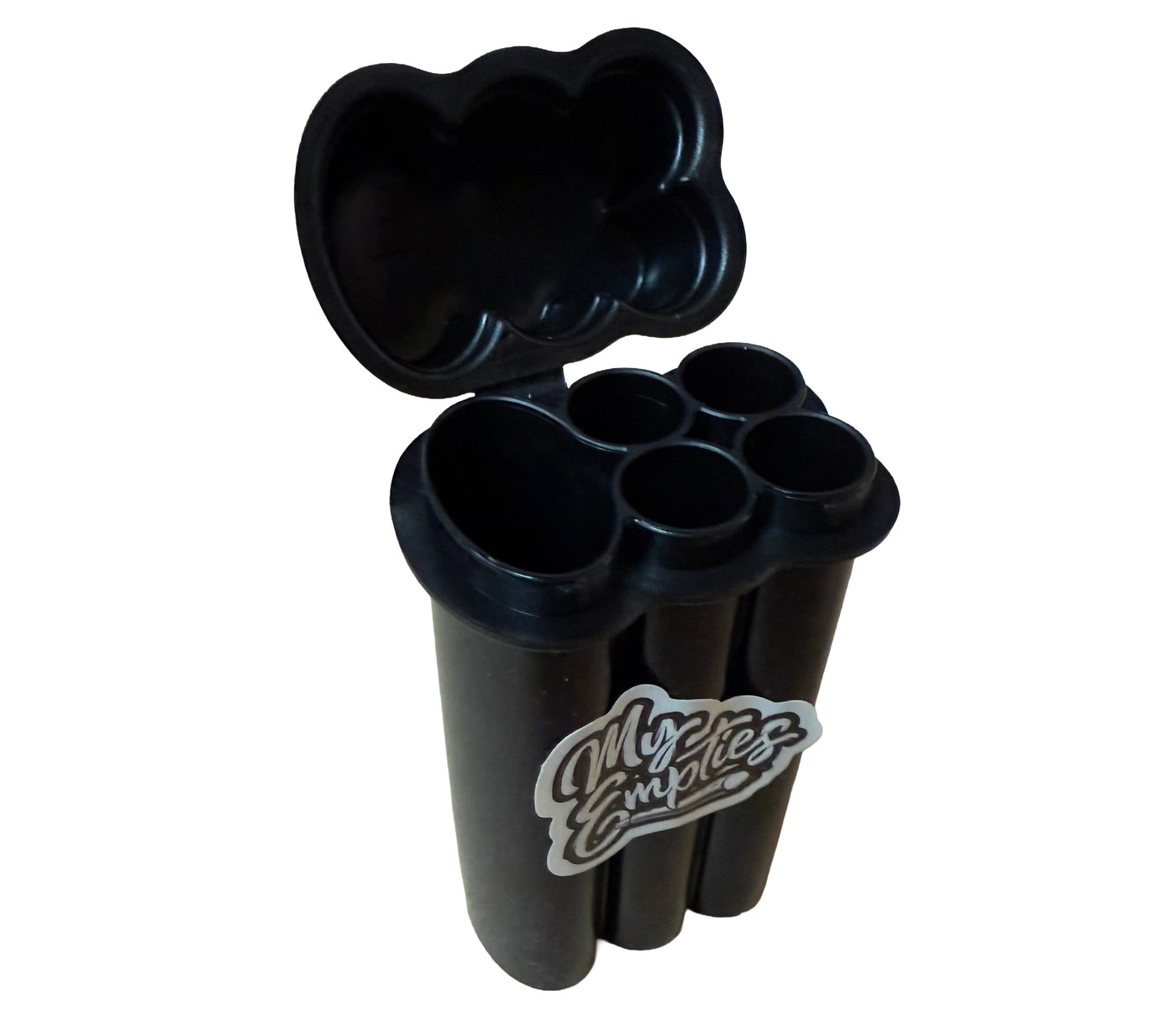 My Empties® Portable 4 Cone Stash Case Lighter Holder